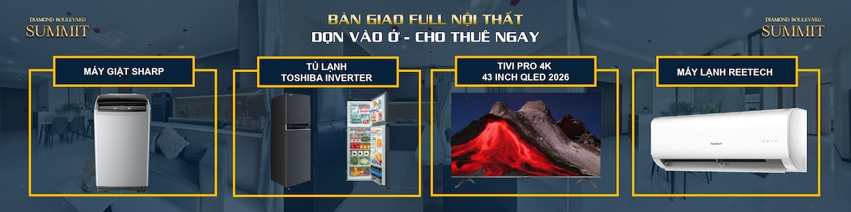 Tiêu chuẩn bàn giao thiết bị điện tử căn hộ Diamond Boulevard