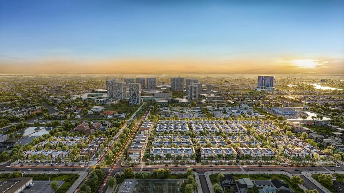 Phối cảnh tổng thể dự án Artisan Park