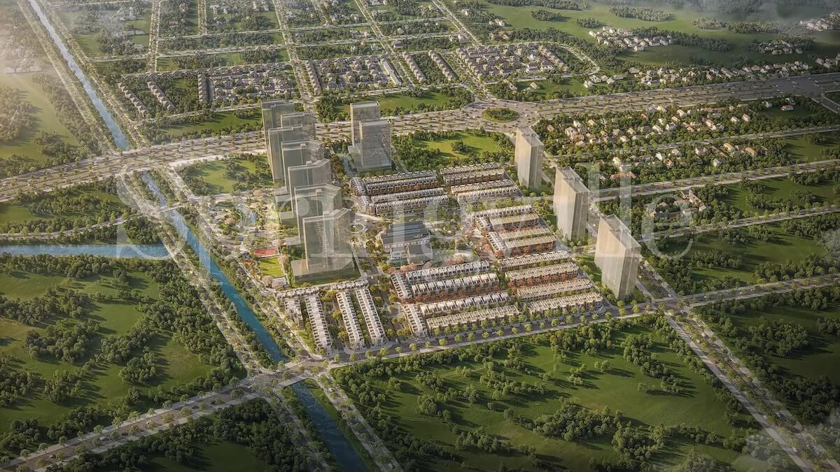 Phối cảnh tổng thể dự án Springville Nhơn Trạch