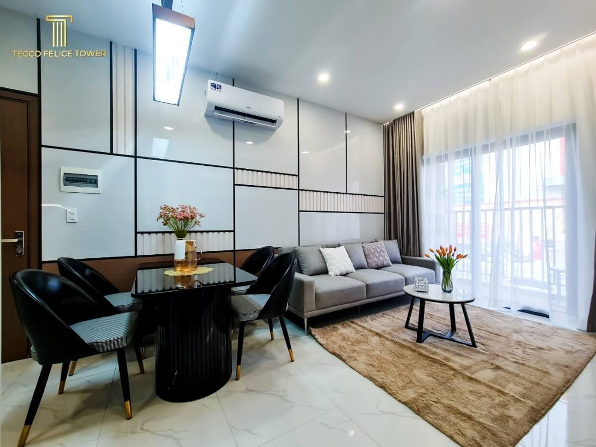 Hình ảnh thực tế căn hộ Tecco Felice Tower