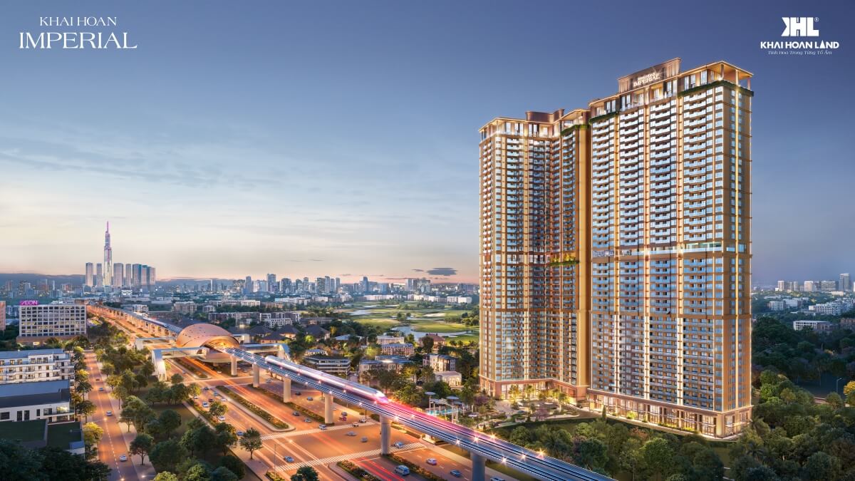 Phối cảnh dự án Khải Hoàn Imperial