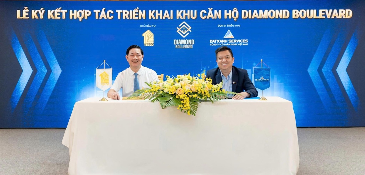 Ký kết hợp tác triển khai căn hộ Diamond Boulevard