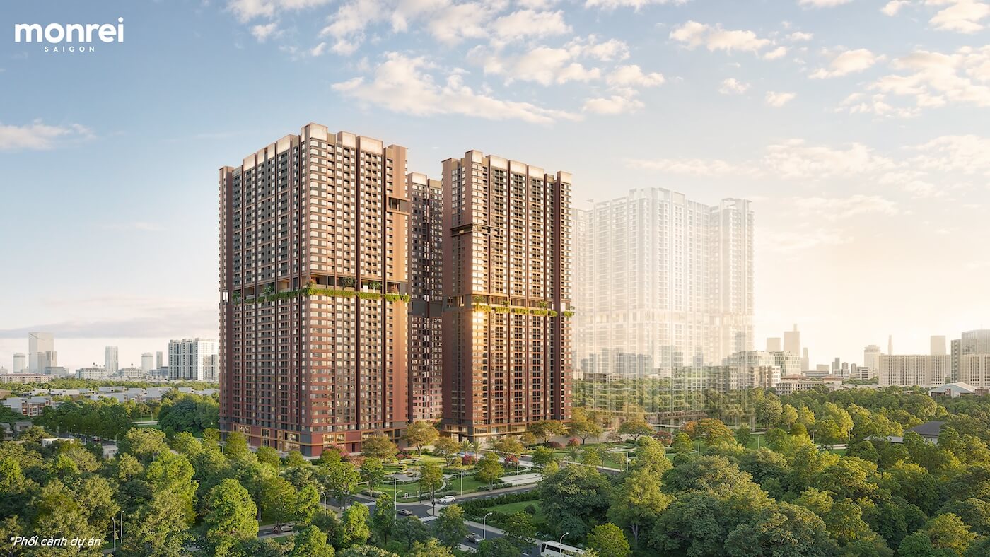 Phối cảnh tổng thể dự án căn hộ Monrei Saigon