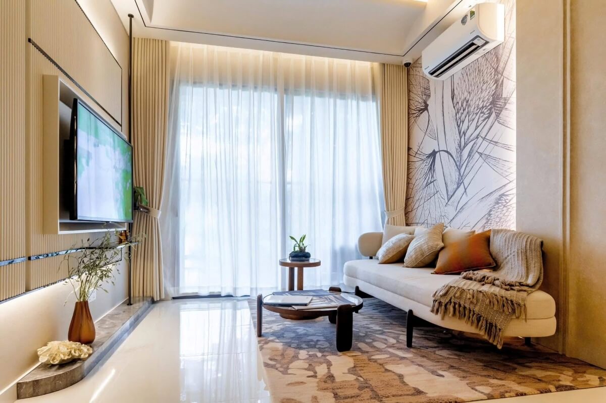 Phòng khách căn hộ Setia Edenia