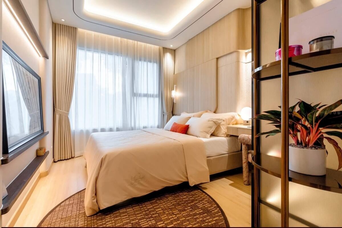 Phòng ngủ căn hộ Setia Edenia