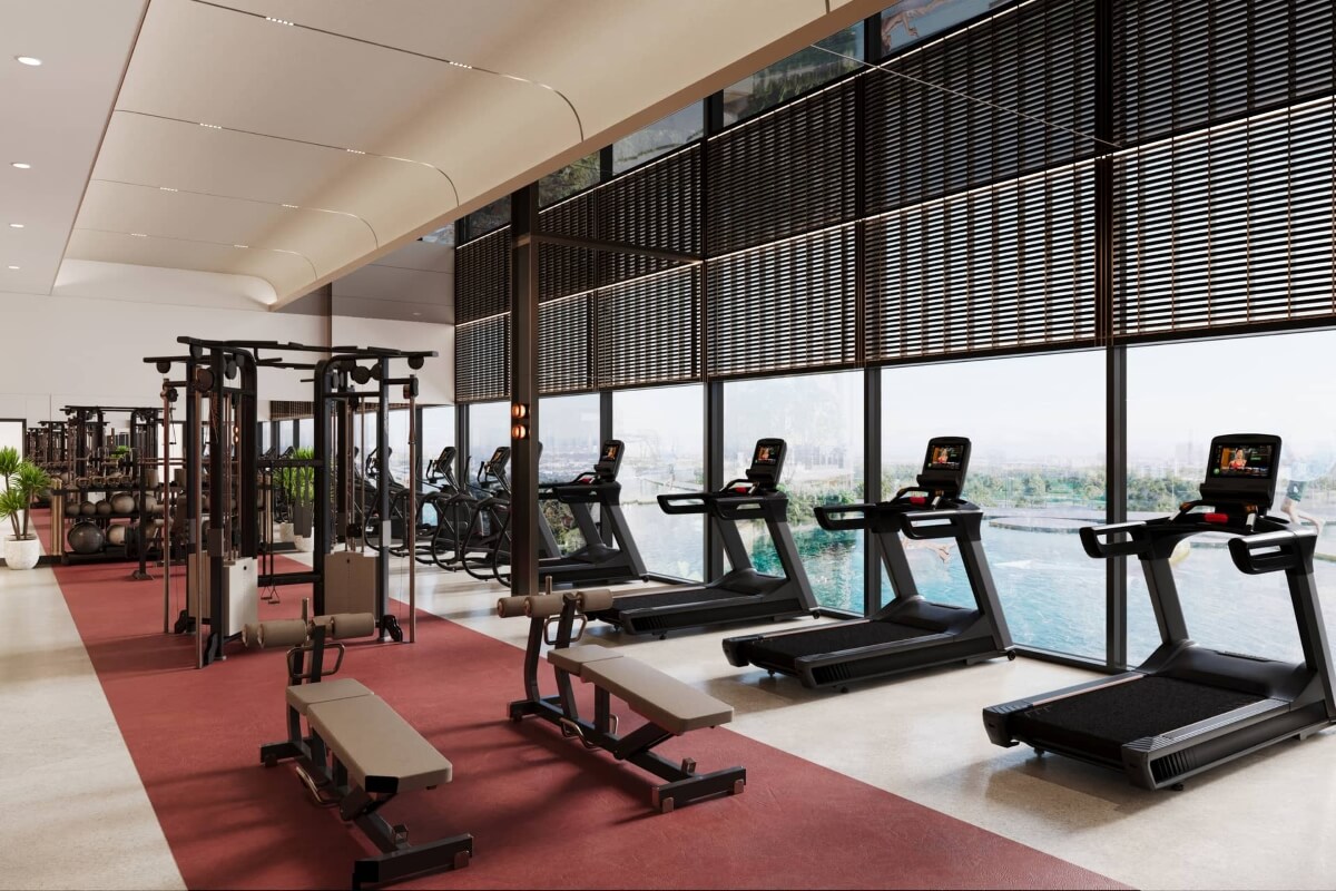 Phòng tập Gym tại dự án căn hộ Setia Edenia