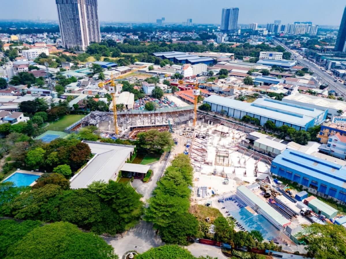 Tiến độ xây dựng dự án căn hộ Setia Edenia