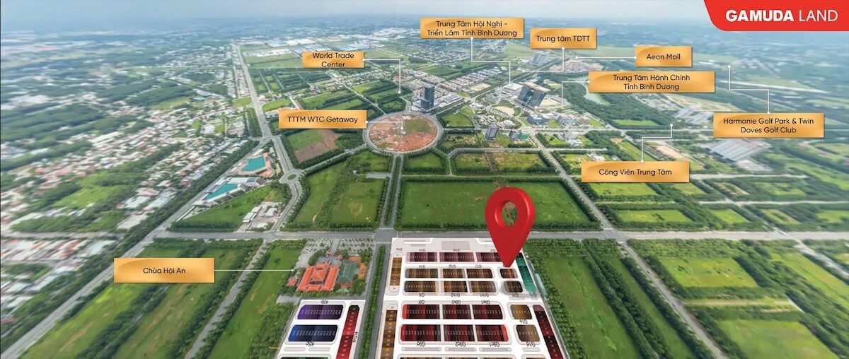 Vị trí dự án Artisan Park