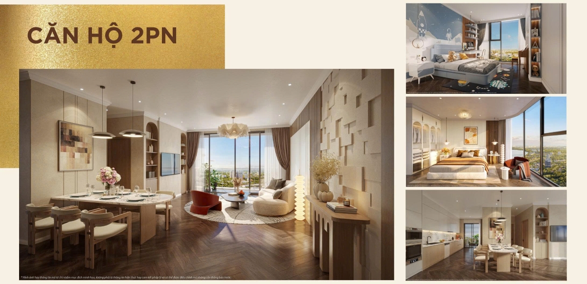 Thiết kế căn hộ 2PN dự án Vlasta Premier Phú Thuận