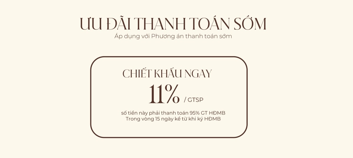 Chiết khấu thanh toán nhanh dự án căn hộ Vlasta Premier