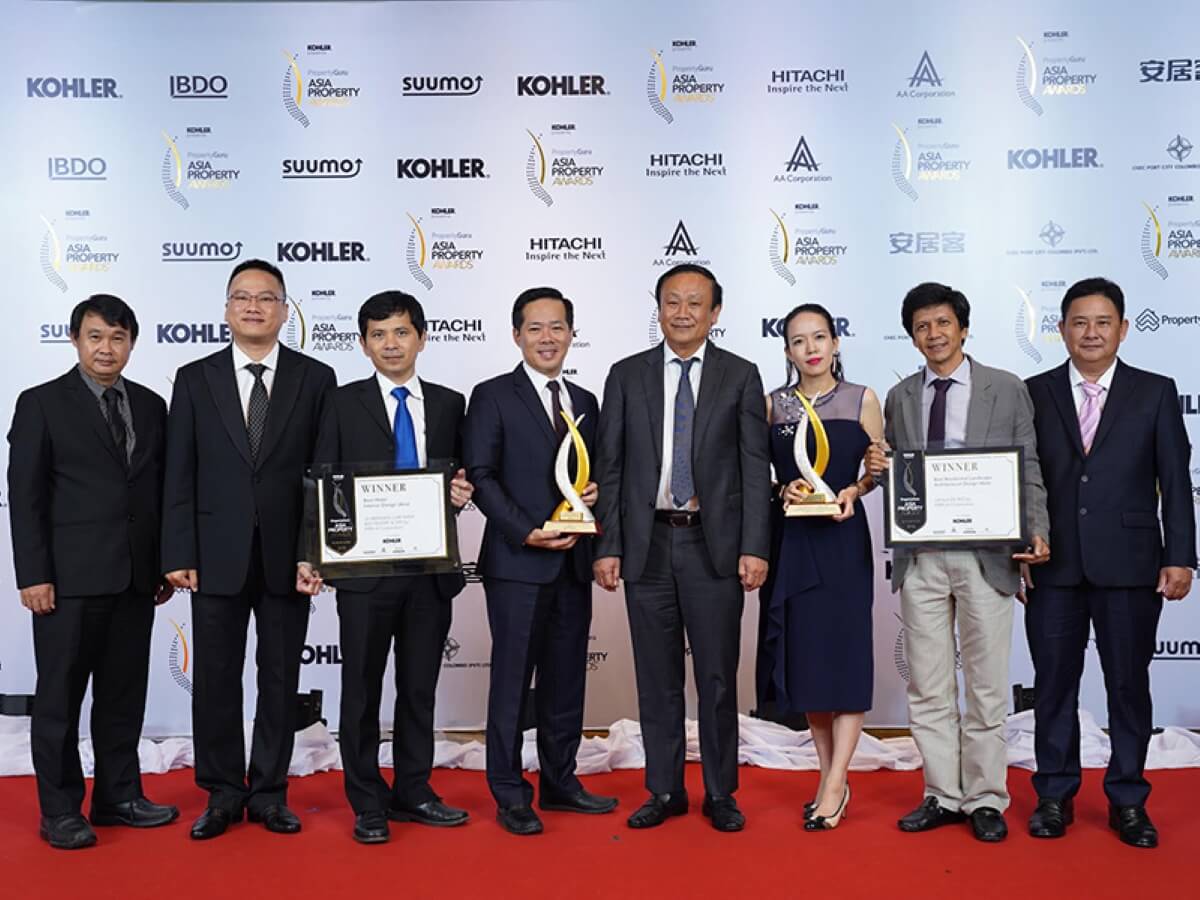Tập đoàn Kiến Á chiến thắng tại Asia Property Awards