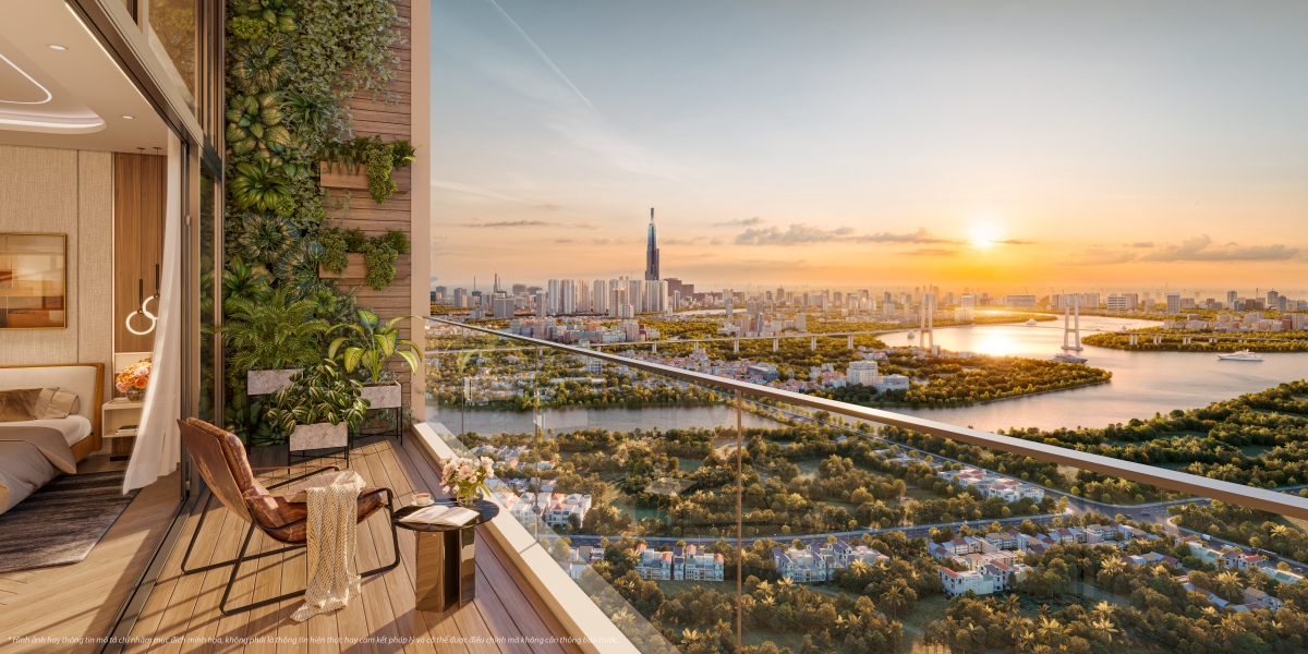 View từ căn hộ Vlasta Premier Phú Thuận